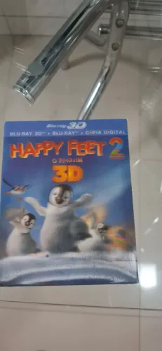 Blu-Ray 3D Happy Feet 2 original 