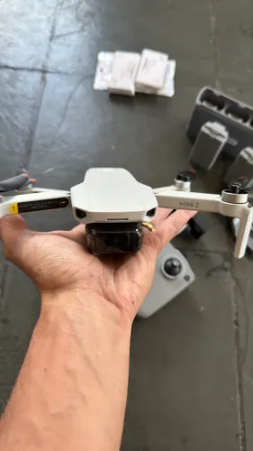 Drone Dji mini 2 4k Com 2 Baterias