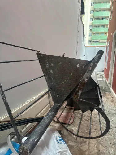 Escada de ferro