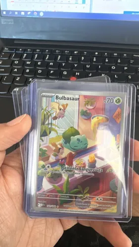Carta Rara - Bulbasaur 143/142 Coleção Evoluções Prismáticas