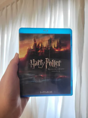 BLU RAY HARRY POTTER: AS RELÍQUIAS DA MORTE 1 E 2