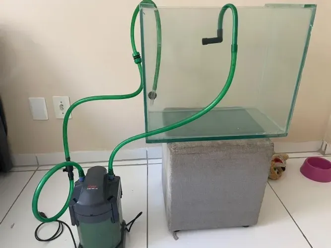 bomba + aquário