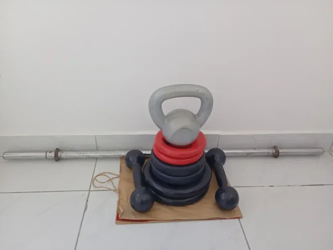 Material de musculação