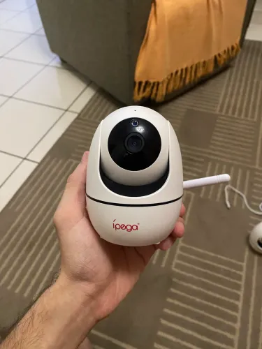 Câmera Wifi Robô 360 Full HD Ípega - Monitoramento Celular (Unidade ou Kit)