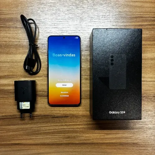 Samsung Galaxy S24 256gb 8gb RAM Preto - ainda DENTRO da GARANTIA + nota fiscal