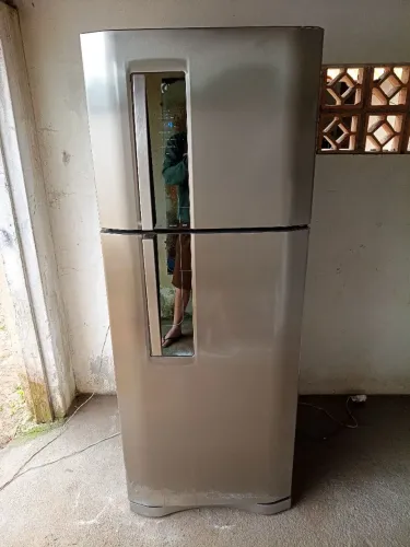 Geladeira Electrolux Duplex Inox