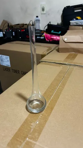 10 vasos de vidro para flores