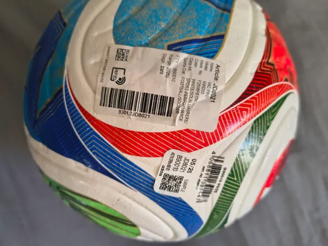 Rara Bola Adidas FIFA Quality Pro - Sample / Amostra SMS (Colecionador)
