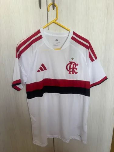 Camisa do Flamengo branca original/oficial e nova II 26/27 adidas Masculina