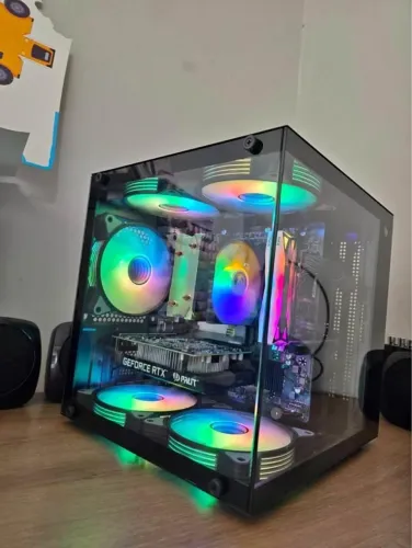 PC Gamer I5 12ª Geração | RTX 3050 6GB | 16GB RAM | SSD 1TB NV3 | Estilo Aquário