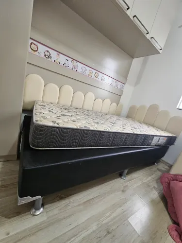 Vendo cama americana solteiro ortobom