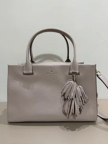 Bolsa Kate Spade Chester Street Small Allyn Couro Bege - Nova"