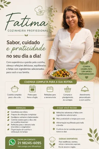 COZINHEIRA PROFISSIONAL