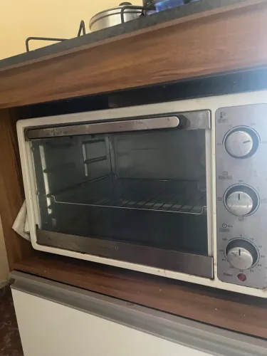 Forno de bancada elétrico Mondial Grand Family II FR-18 48L preto/inox