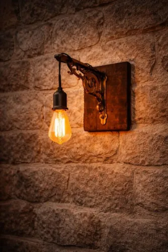 luminária de parede
