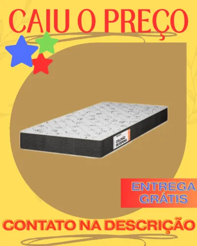 Colchão Solteiro D20 Temos diversos modelos-Entrega Grátis