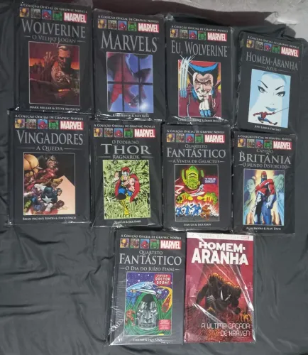 Coleção Marvel Salvat - Lote de 10 volumes 