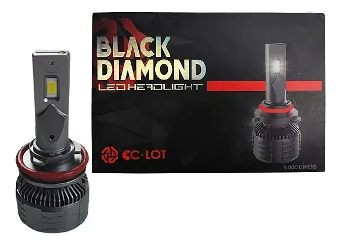 LÂMPADA H3 LED BLACK DIAMOND CC-LOT YXF-F13-H3