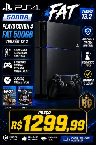Ps4 fat 500g
