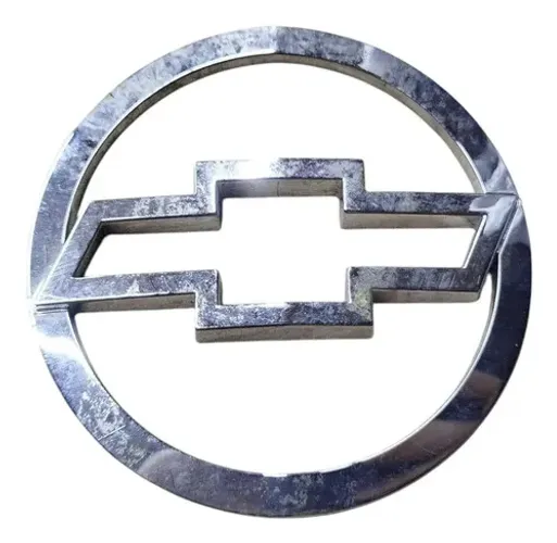Emblema Tampa Traseira Chevrolet Zafira 2001 2005 2011 Prata