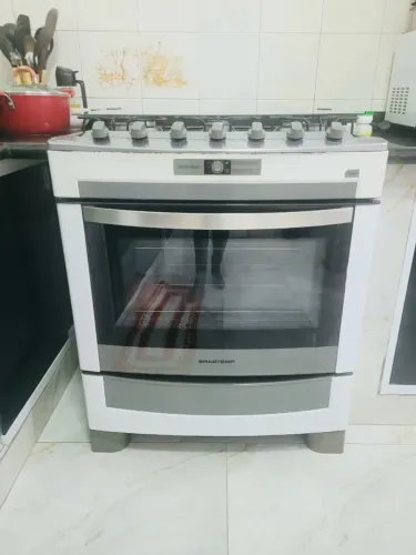 Vendo fogão 6 bocas Brastemp
