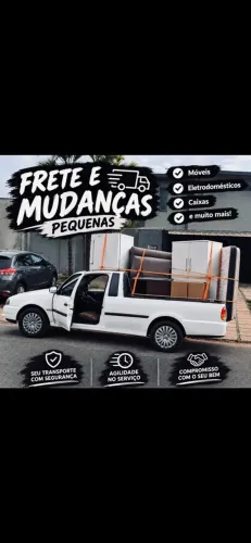 Faço frete e mudanças pequenas