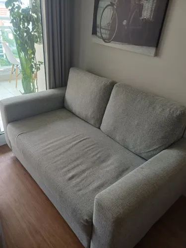 Sofá de linho - Tok Stok Usado.