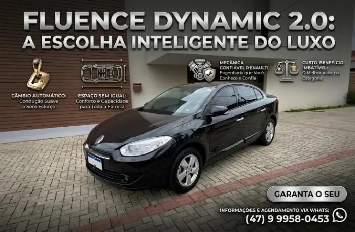 Renault Fluence Sed. Dynamique 2.0 16V Flex Aut. 2014