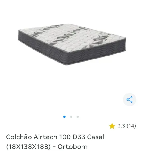 Colchão Casal Orobom Airtech D33