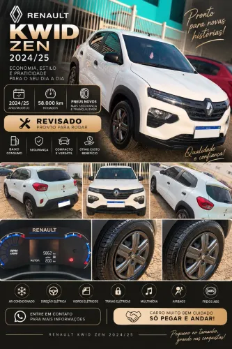 Renault Kwid Zen 1.0 Flex 12V 5P Mec. 2025