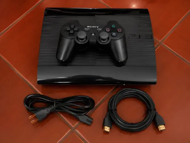 PS3 SLIM 1TB DESBLOQUEADO HEN PERFEITO ESTADO
