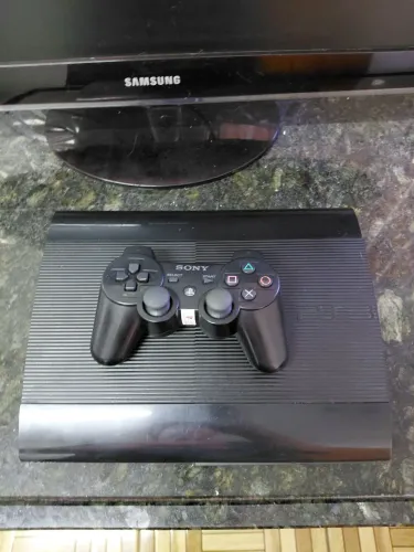 Ps3 super slim desbloqueado 55 jogos hd 250