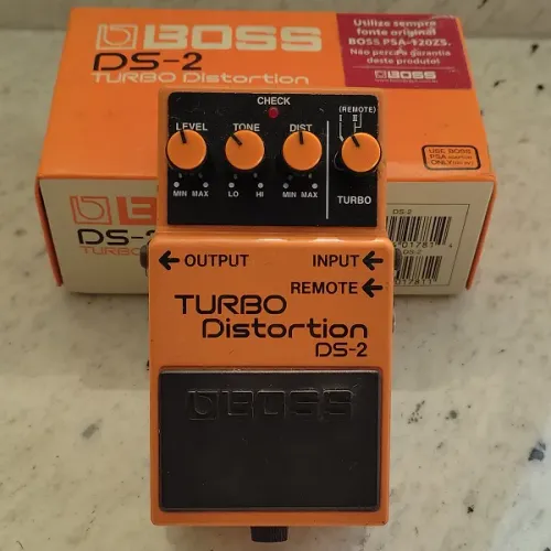 Pedal BOSS - Turbo Distortion DS-2
