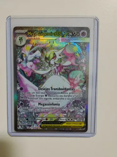 Mega Gardevoir EX 178/132 Full Art Secret Rare Holográfica Pokémon TCG