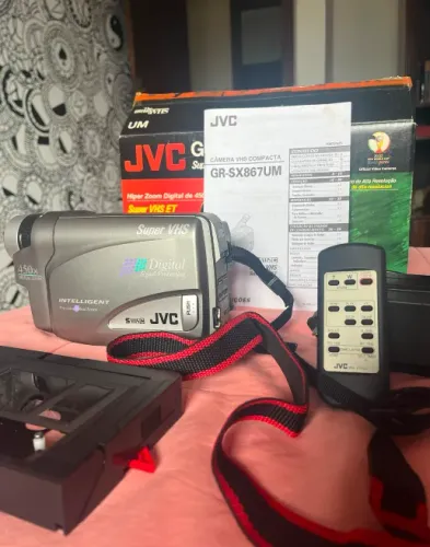Câmera filmadora JVC VHS