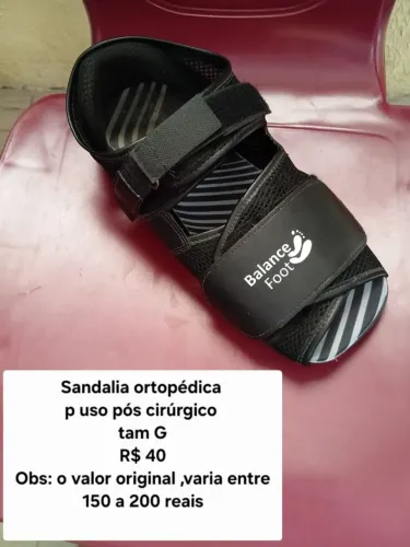 Sandalia ortopedica