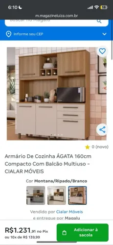 Armário novo