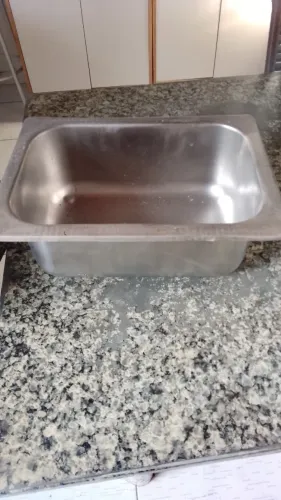 Cuba de inox de banho Maria