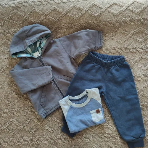 Conjunto Infantil Inverno NFL Forrado + Calça Virasalon | Tam. 1