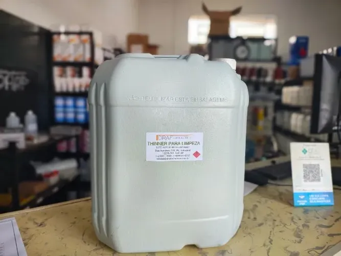 Thinner de Limpeza 20L - Balde Econômico para Oficinas e Pintura