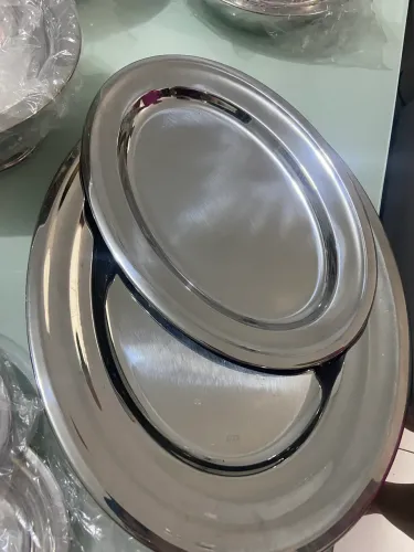 Conjunto de baixela da marca: WOLFF. Prata/8 peças. NUNCA USADO!