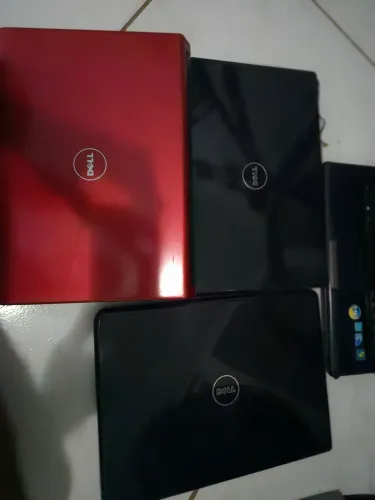 3 Carcaças Notebook DELL com placa mãe + itens LEIA!!!