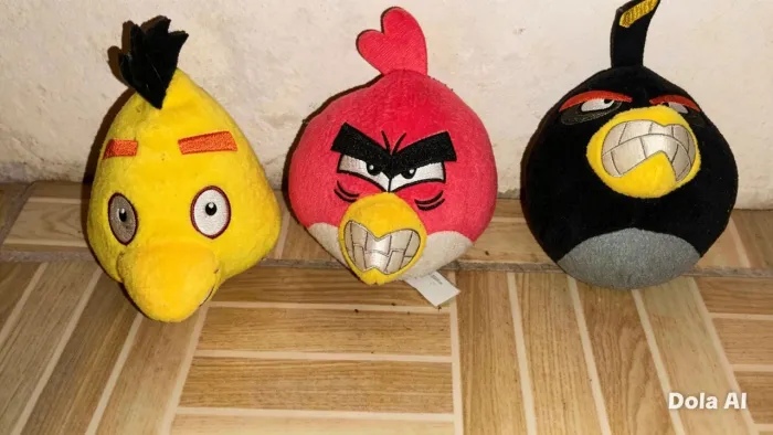 Pelúcias do angry bird do MC 2015