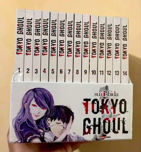 Tokyo ghoul box lacrado mangá