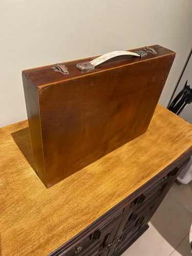 Estojo de pincéis de pintura 
