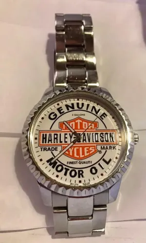 BULOVA HARLEY DAVIDSON GENUINE MOTOR OIL 2013 - ORIGINAL