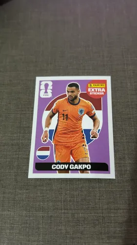 Cody Gakpo Lilás Legend Extra Sticker