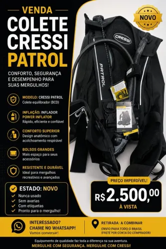 Colete cressi patrol