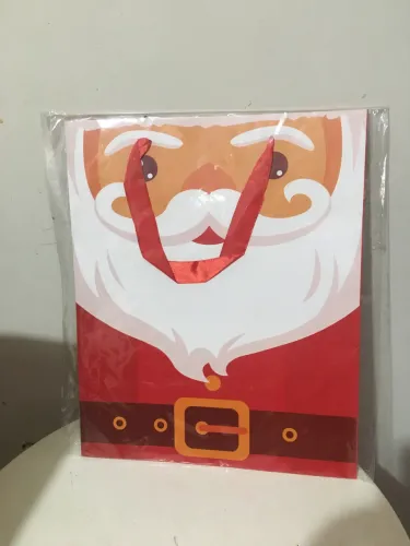 Sacola Papai Noel nova