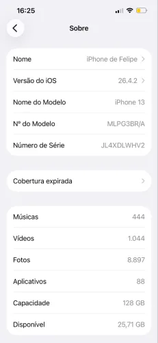 iPhone 13 Perfeito Estado